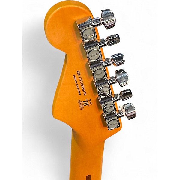 Used Fender LIMITED EDITION PROFESSIONAL II STRATOCASTER THINLINE TRANSPARENT SHELL PINK Hollow Body Electric Guitar