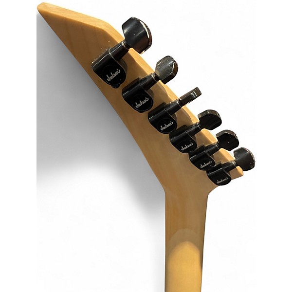 Used Jackson JS34Q Dinky Trans Red Solid Body Electric Guitar