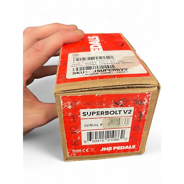 Used JHS Pedals SuperBolt V2 Effect Pedal