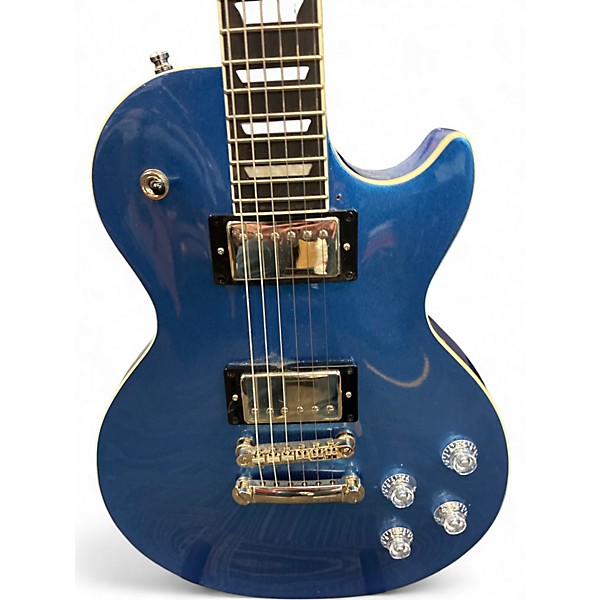 Used Epiphone LES PAUL STANDARD SPARKLE BLUE Solid Body Electric Guitar
