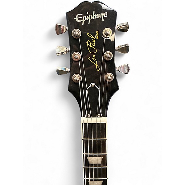 Used Epiphone LES PAUL STANDARD SPARKLE BLUE Solid Body Electric Guitar