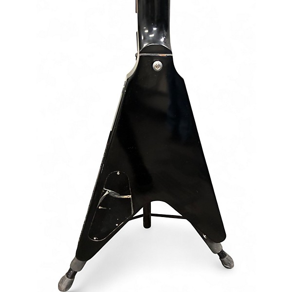 Used 2016 Gibson FLYING V PRO Black Solid Body Electric Guitar