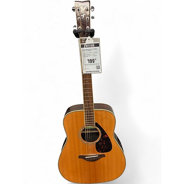 Used Yamaha FG830 Natural Acoustic Guitar