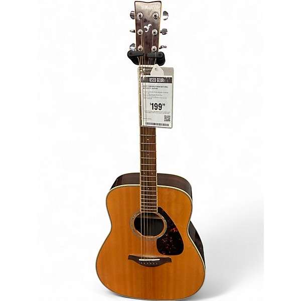 Used Yamaha FG830 Natural Acoustic Guitar