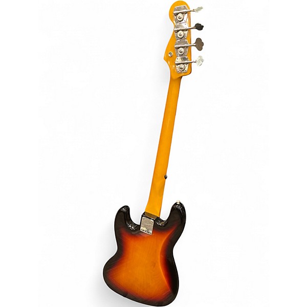 Used Fender Jaco Pastorius Signature Fretless Jazz Bass Sunburst Electric Bass Guitar