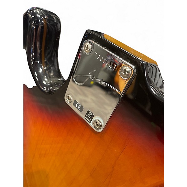 Used Fender Jaco Pastorius Signature Fretless Jazz Bass Sunburst Electric Bass Guitar