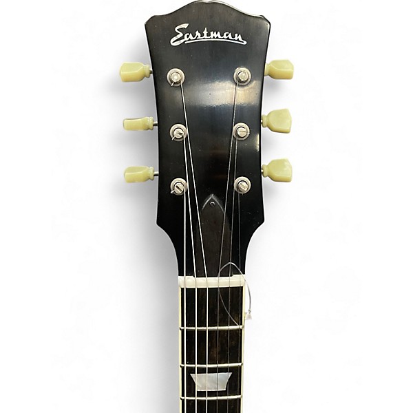 Used Eastman sb59/tv Black Solid Body Electric Guitar