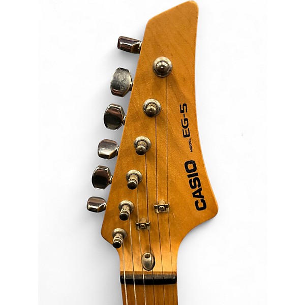 Used Casio EG-5 Gray Solid Body Electric Guitar