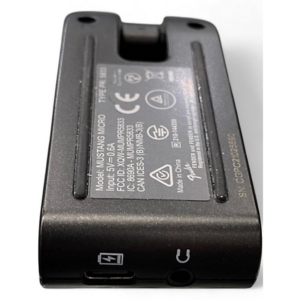 Used Fender Mustang Micro Battery Powered Amp