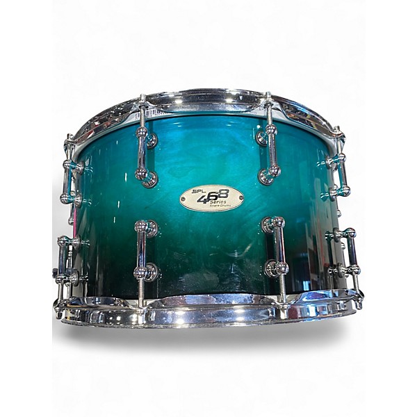 Used SPL 14X8 468 SERIES Turquoise Blue Fade Drum