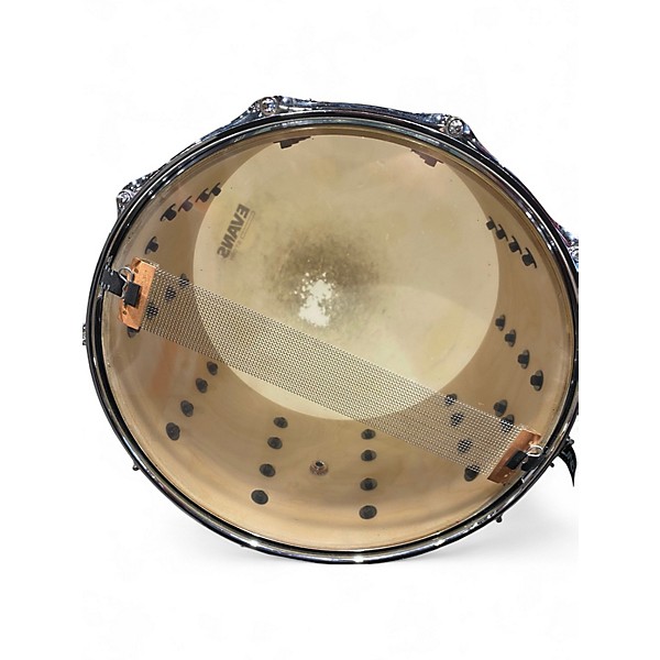 Used SPL 14X8 468 SERIES Turquoise Blue Fade Drum