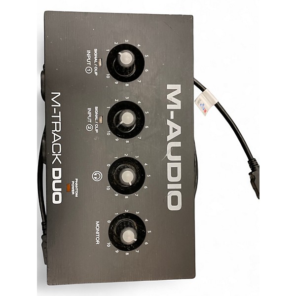 Used M-Audio M-TRACK DUO Audio Interface