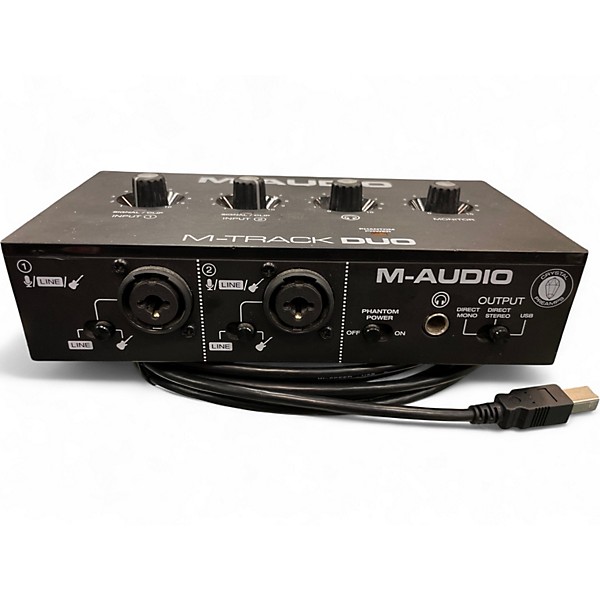 Used M-Audio M-TRACK DUO Audio Interface
