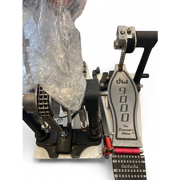 Used DW 9000 Series Double Double Bass Drum Pedal