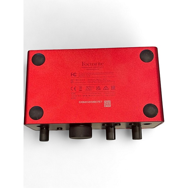 Used Focusrite Scarlett Solo Gen 4 Audio Interface