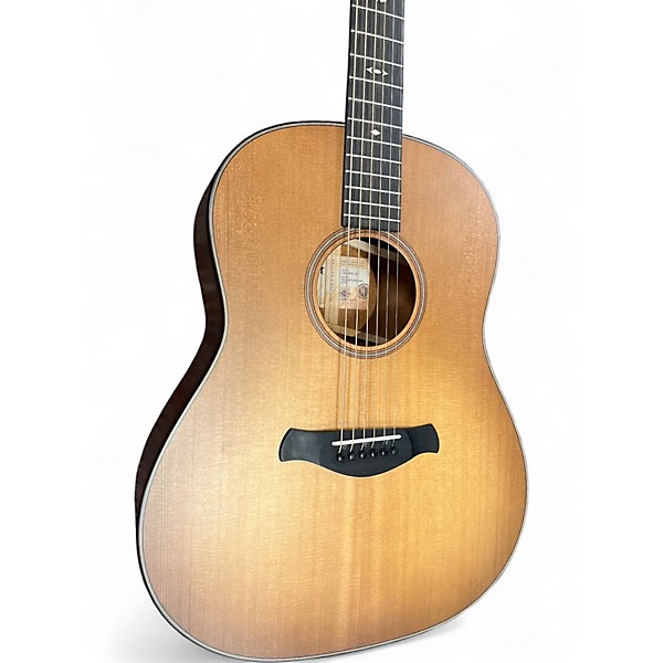 Used 2021 Taylor 517e Builders Edition  Wild Honeyburst Acoustic Guitar