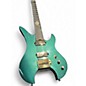 Used Schecter Guitar Research Synyster Gates Custom 7-String TR Headless Oak Green Metallic Solid Body Electric Guitar thumbnail