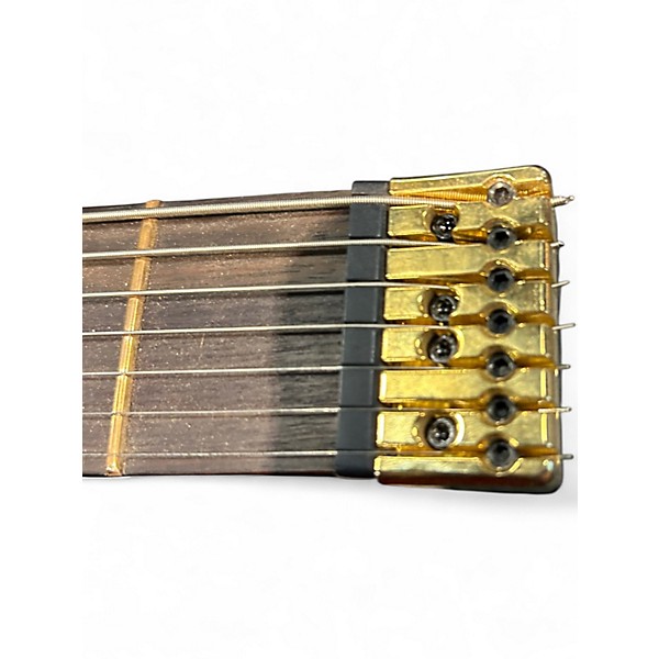 Used Schecter Guitar Research Synyster Gates Custom 7-String TR Headless Oak Green Metallic Solid Body Electric Guitar