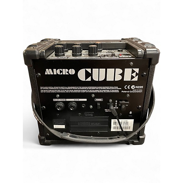 Used Roland Micro Cube Guitar Combo Amp