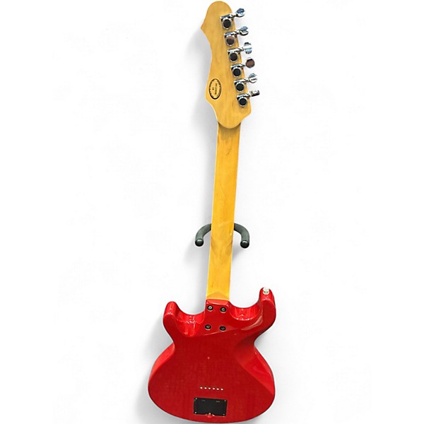 Used Line 6 Variax 300 Red Solid Body Electric Guitar