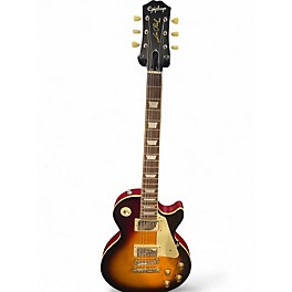 Used Epiphone 1959 Inspired By Gibson Les Paul Tobacco Sunburst Solid Body Electric Guitar