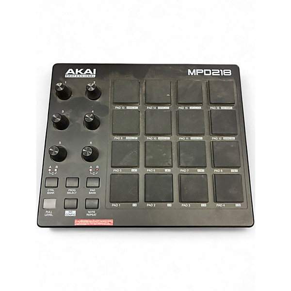 Used Akai Professional MPD218 MIDI Controller