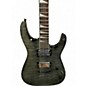 Used Jackson JS32 Dinky QUILT BLACK Solid Body Electric Guitar