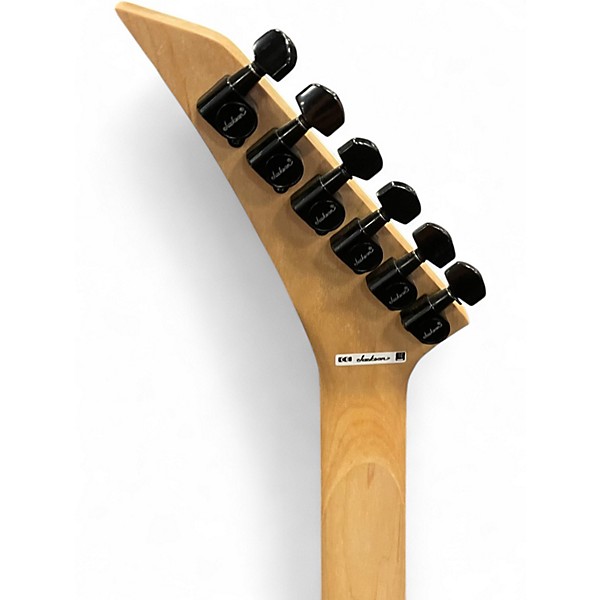 Used Jackson JS32 Dinky QUILT BLACK Solid Body Electric Guitar