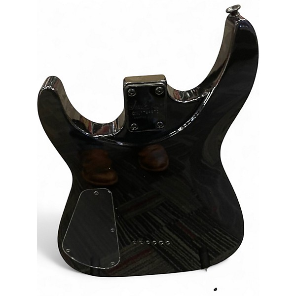 Used Jackson JS32 Dinky QUILT BLACK Solid Body Electric Guitar