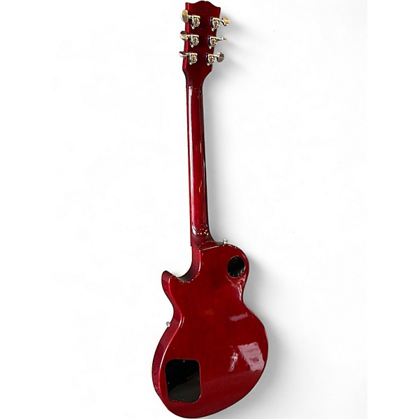 Used Gibson Les Paul Classic Transparent Cherry Solid Body Electric Guitar