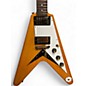 Used Epiphone Korina Flying V Natural Electric Bass Guitar