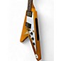 Used Epiphone Korina Flying V Natural Electric Bass Guitar