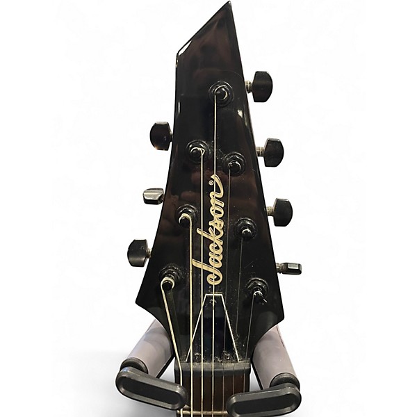 Used Jackson JS22-7 DKA HT Dinky Archtop with Amaranth Black Solid Body Electric Guitar