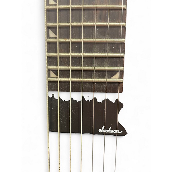 Used Jackson JS22-7 DKA HT Dinky Archtop with Amaranth Black Solid Body Electric Guitar