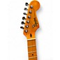 Used 2025 Squier Classic Vibe Stratocaster Orange Solid Body Electric Guitar