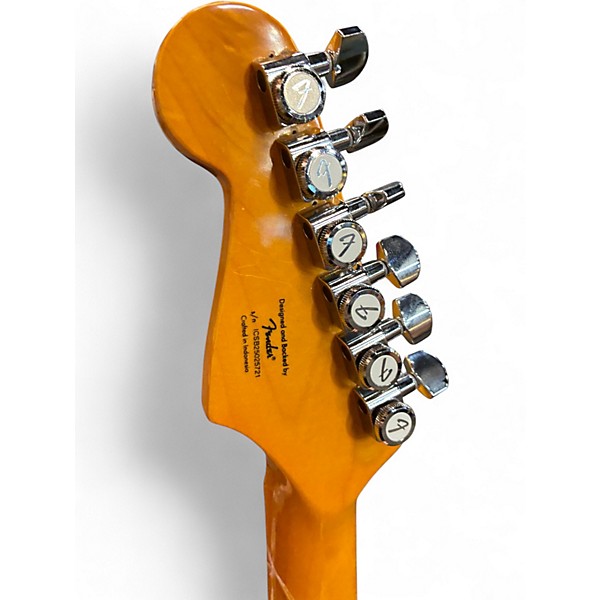 Used 2025 Squier Classic Vibe Stratocaster Orange Solid Body Electric Guitar