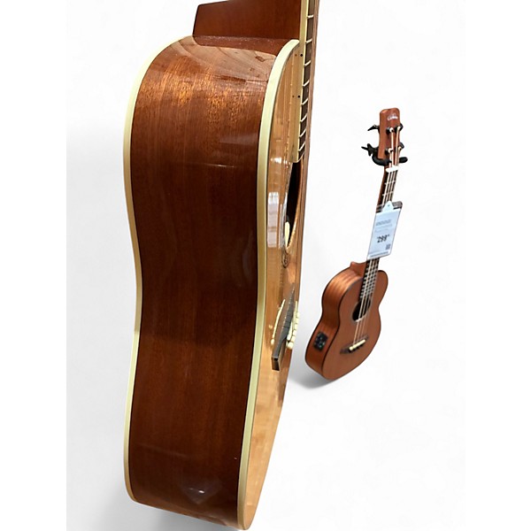 Used Washburn WD7S Natural Acoustic Guitar