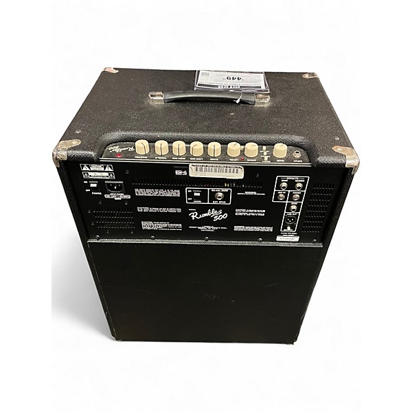 Used Fender Rumble 500 Bass Combo Amp