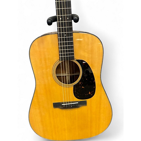 Used Martin D-18 Natural Acoustic Guitar