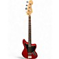Used Squier JAGUAR BASS RED Electric Bass Guitar thumbnail