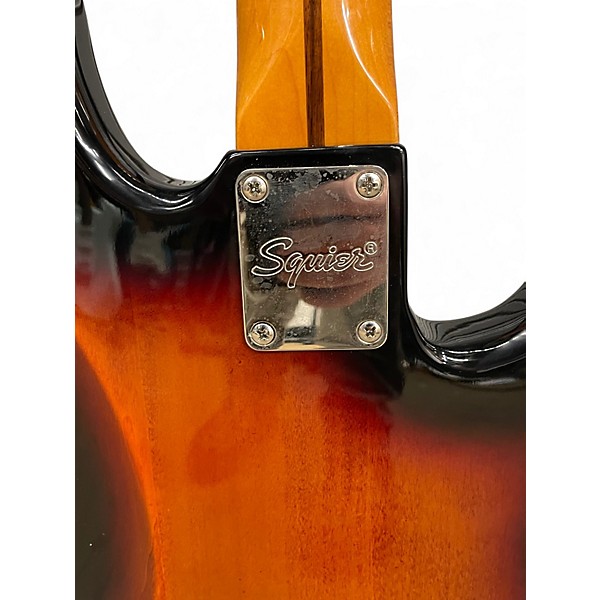 Used Squier LEFT HANDED CLASSIC VIBE 60S PRECISION BASS 2 Color Sunburst Electric Bass Guitar