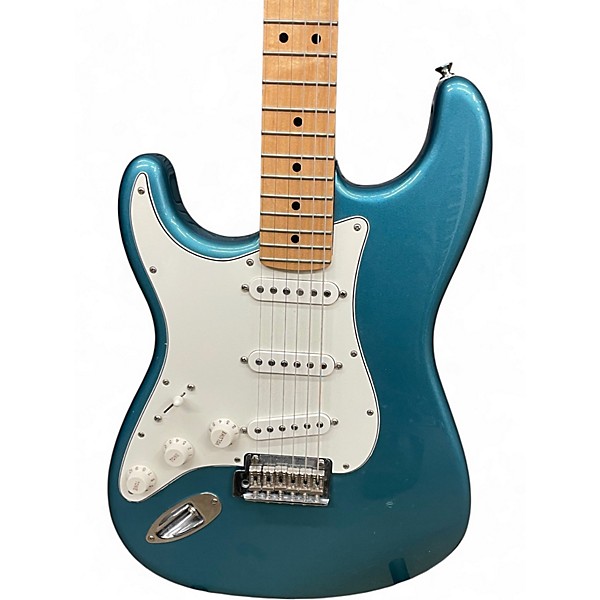 Used Fender Player Stratocaster Turquoise Solid Body Electric Guitar