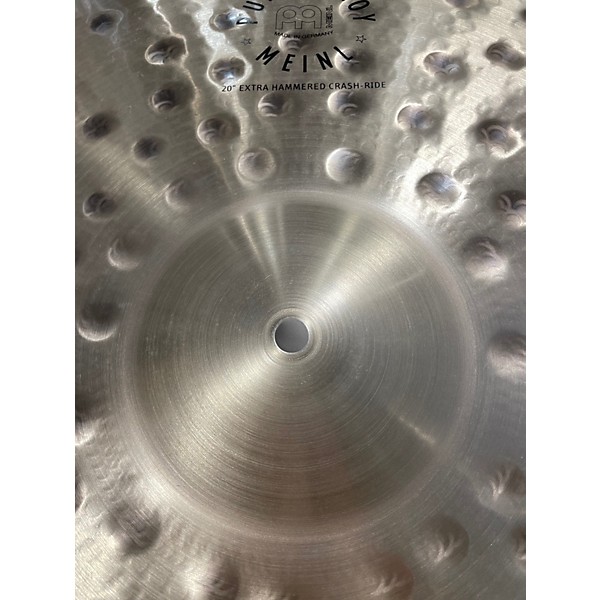 Used MEINL 20in Pure Alloy Extra Hammered Crash Ride Cymbal