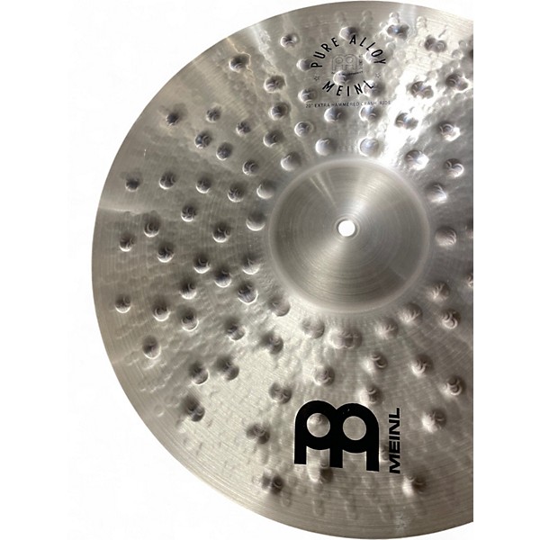Used MEINL 20in Pure Alloy Extra Hammered Crash Ride Cymbal