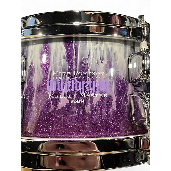 Used TAMA 5.5X14 Mike Portnoy Signature Melody Master Bubinga Snare Purple Monster Drum