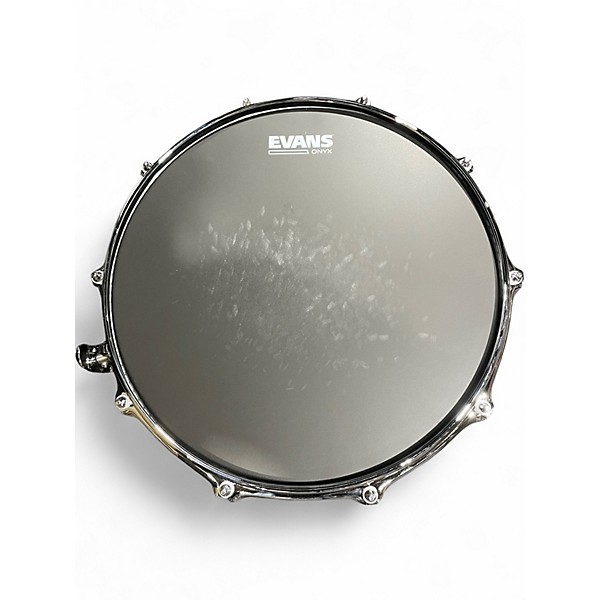 Used Mapex 6.5X14 Black Panther Persuader Snare Hammered Brass Drum