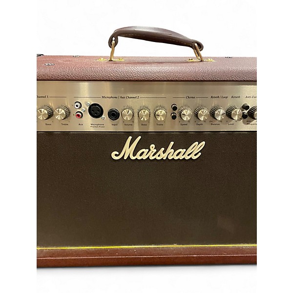 Used Marshall AS50D 50W 2X8 Acoustic Guitar Combo Amp