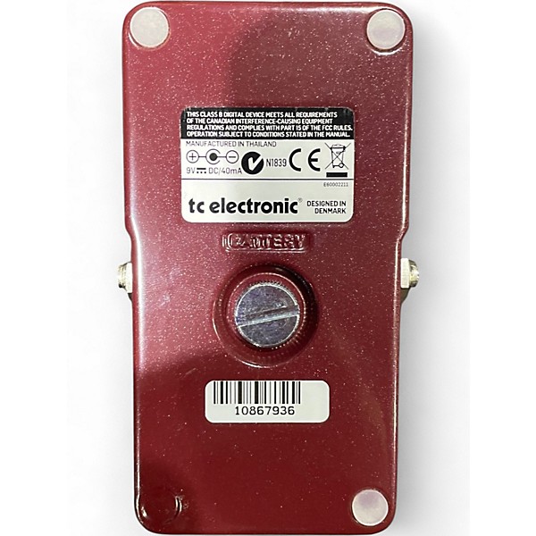 Used TC Electronic Mojomojo Overdrive Effect Pedal