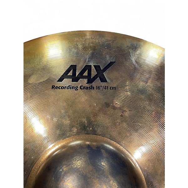 Used SABIAN 16in AAX X-Plosion Cymbal