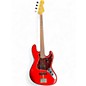 Used Fender 1964 American Vintage Jazz Bass Candy Apple Red Electric Bass Guitar thumbnail
